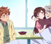 kazuya's grandma mistaking chizuru for his real girlfriend